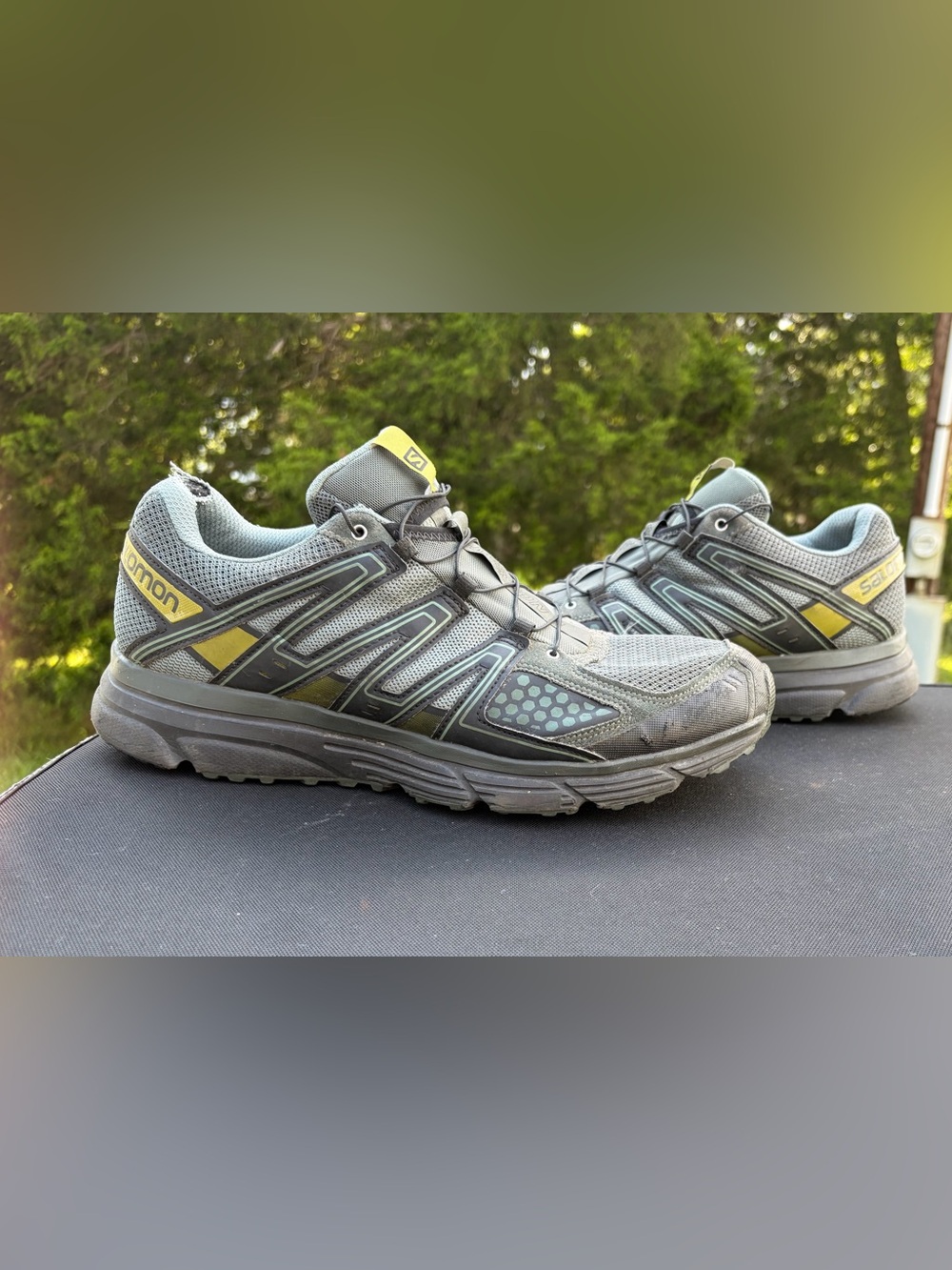 Solomon X Mission 3 trail running shoes Sz men’s 13 gray
